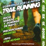 Se desarrollará la Competencia “Corriendo Por la Patria Trail Running”